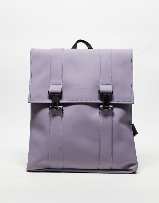 rains lilac backpack Rolltop Rucksack Body Rains MSN mini unisex waterproof