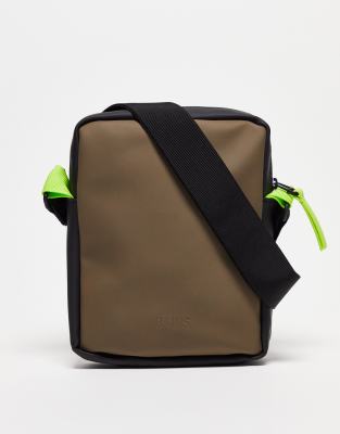 Rains - Pochette bandoulière - Marron | ASOS