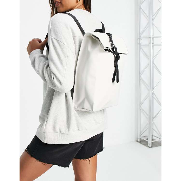 Mini backpack off discount white