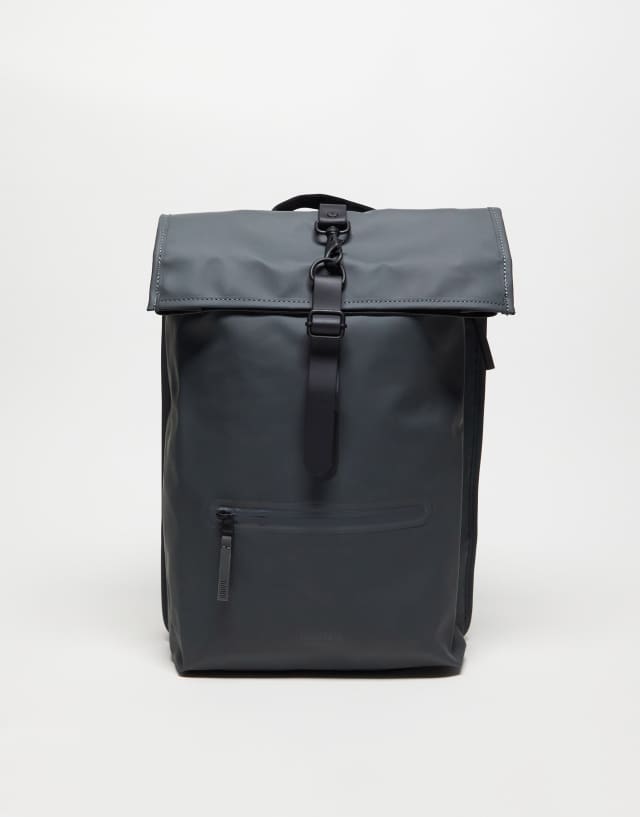 Rains Rolltop rucksack in slate