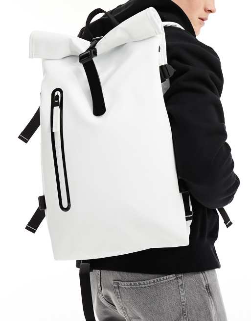 Rains backpack white hotsell