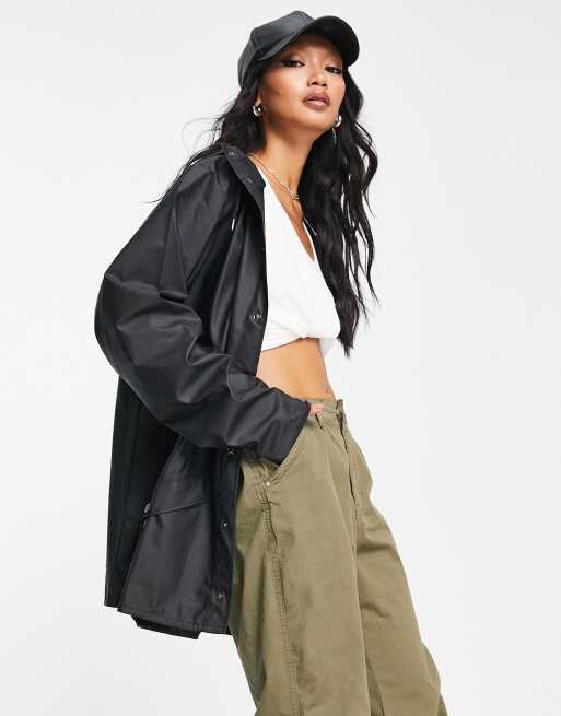 Oversized rain outlet jacket