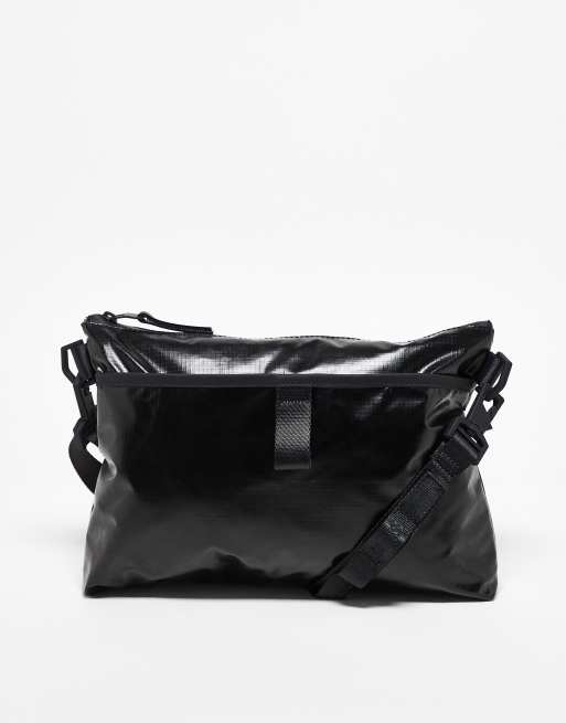 Rains - Sibu Musette - Waterbestendige duurzame uniseks crossbody tas in zwart