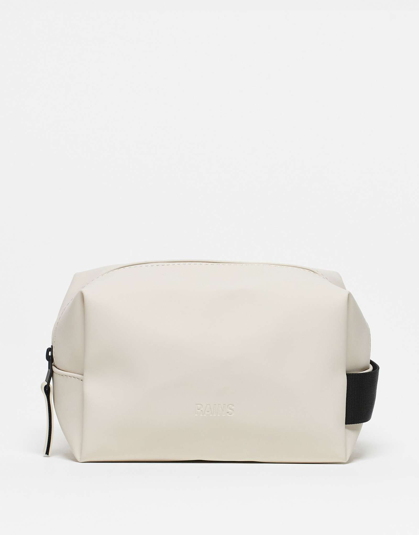 Маленькая сумочка для туалетных принадлежностей Rains бежевого цвета