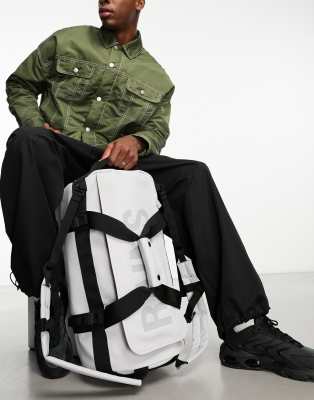 Rains Texel Duffel Bag Small - Borsone Da Viaggio Impermeabile E Resistente, Design Tubolare E Cinghie Avvolgenti - 9