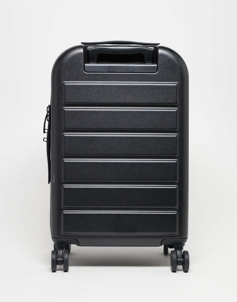 Rains Texel  logo cabin suitcase bag in black - view 1