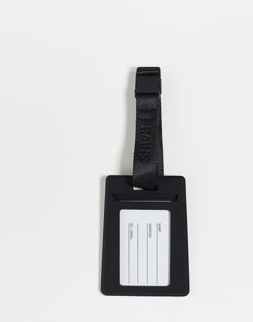 Rains Texel luggage tag in black