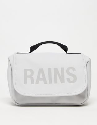 Rains Rains Texel wash bag in white