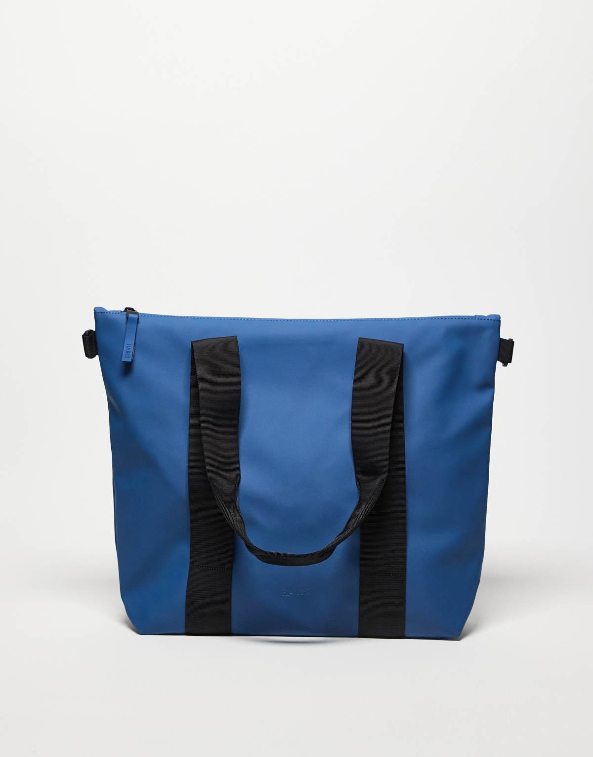 Rains tote bag mini with tonal logo in blue