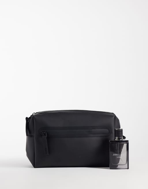 Rains trousse de toilette imperméable à fermeture éclair noire, 2 de 4
