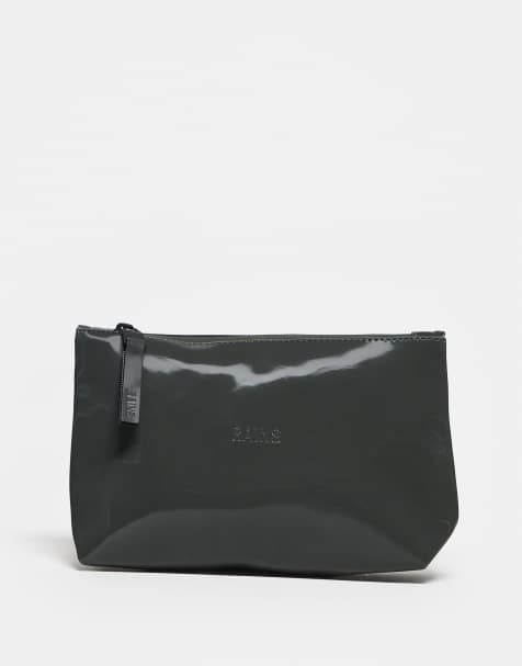 Rains - Trousse verde metallizzata - view 1