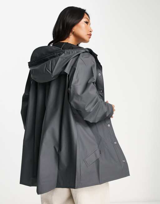 Short raincoat hot sale with hood