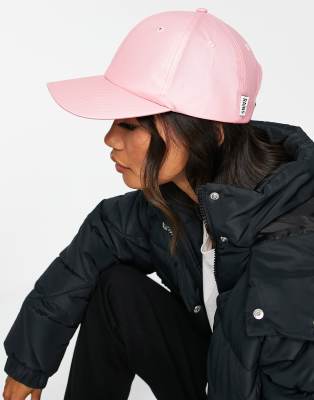 Rains unisex waterproof baseball cap in pink