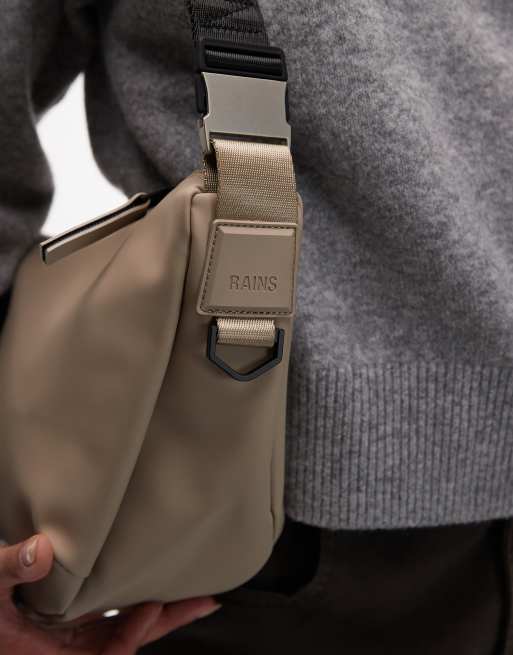 Rains valera shoulder bag in beige | ASOS
