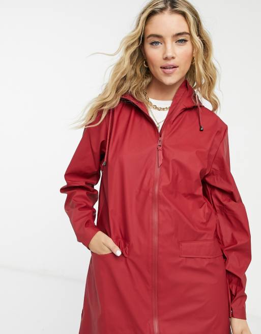 Mid length hot sale waterproof jacket