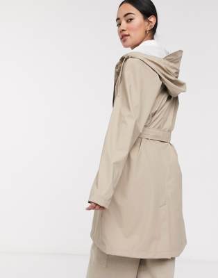 beige waterproof jacket