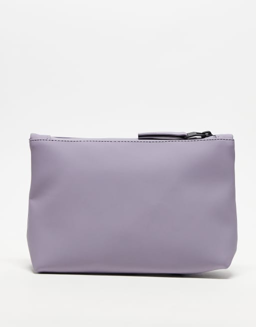 Rains waterproof cosmetic bag in dusty purple exclusive to ASOS, 3 of 3