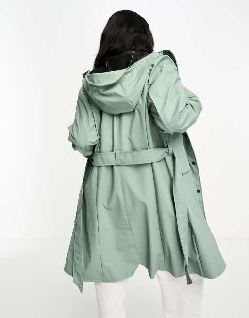 Light 2025 green raincoat