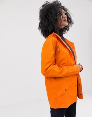 short orange jacket