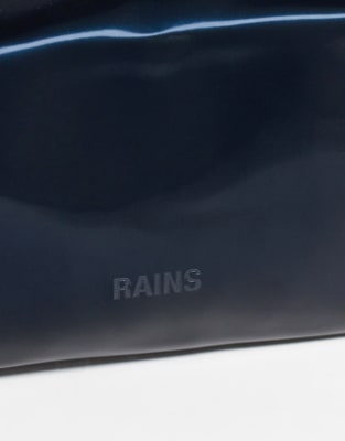 Rains Waterproof Small Toiletry Bag In Blue