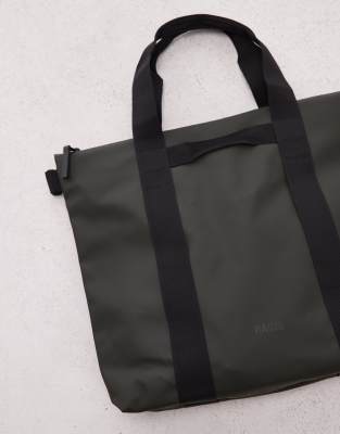 Rains Waterproof Tote Bag In Green