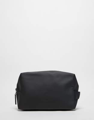 waterproof wash bag large in black