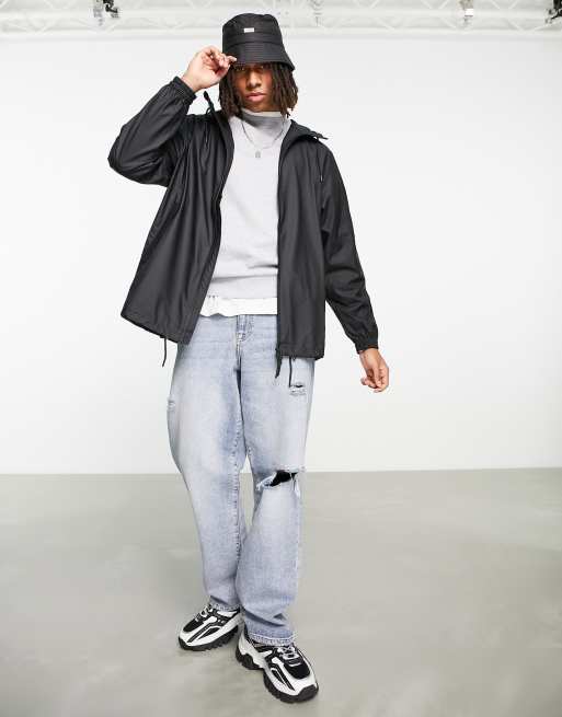 Rains – Windjacke in Schwarz