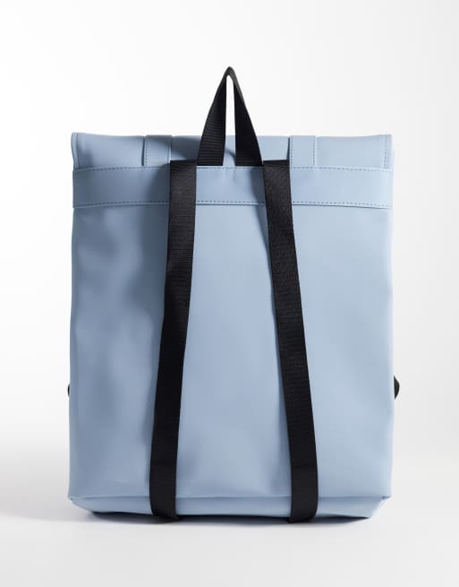 Rains x ASOS eksklusiv mini vandtæt rygsæk i blå, 2 af 5