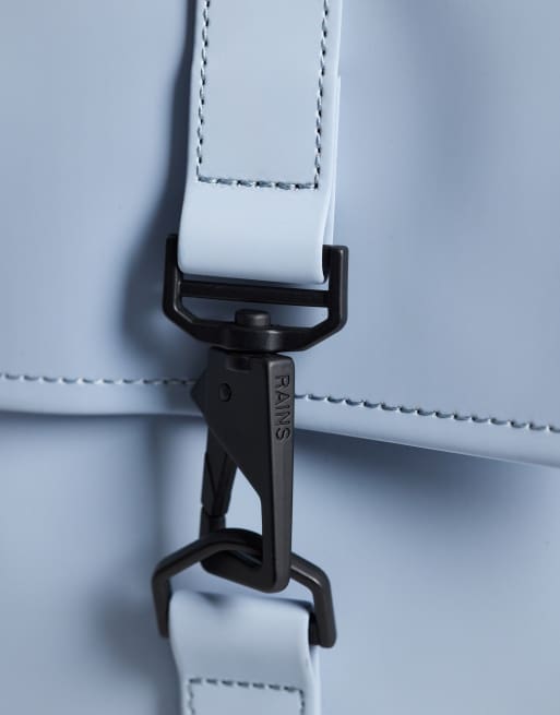 Rains x ASOS exclusivité mini sac à dos imperméable bleu, 5 de 5