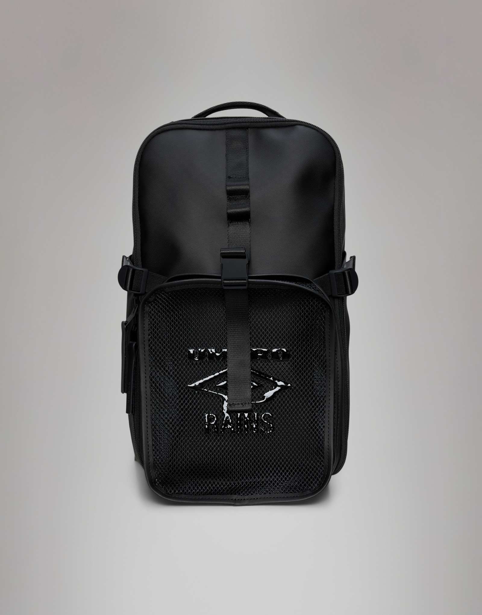 Непромокаемый рюкзак Rains X Umbro Transfer черного цвета