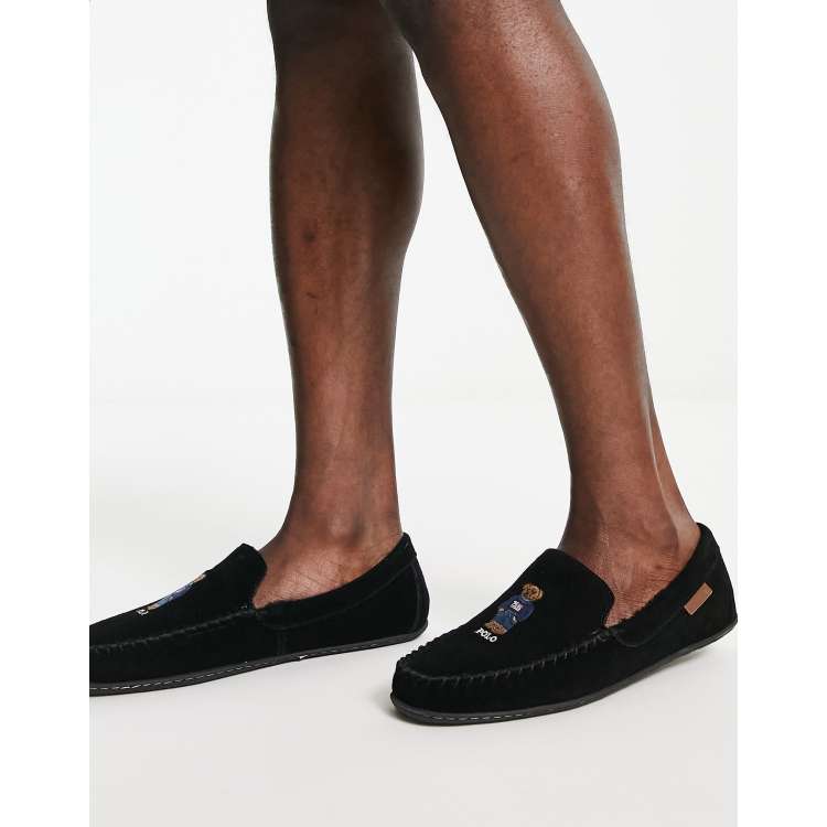 Ralph lauren hot sale bear slippers