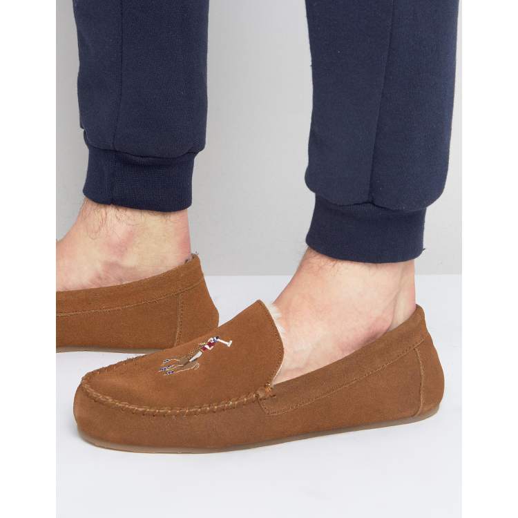 Ralph Lauren Markel Moccasin Sheepskin Slippers ASOS