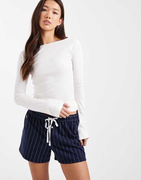 Ralph Lauren Separate boxer in navy stripe - view 1