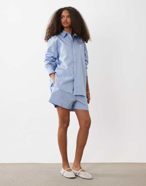 Ralph Lauren Wimbledon capsule striped co-ord in blue - view 1