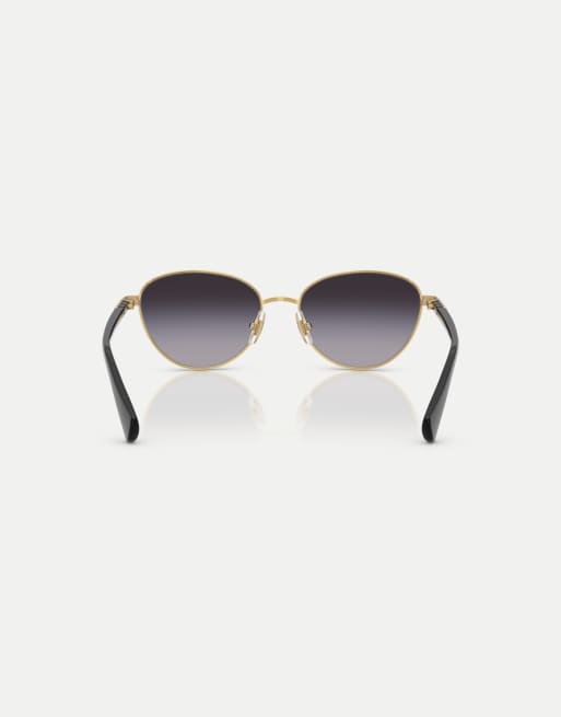 Ralph lunettes de soleil œil-de-chat avec verres gris doré, 2 de 4