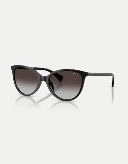 Ralph Phantos lunettes de soleil avec verres gris en noir brillant, 3 de 4