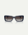 Ralph Rectangle sunglasses with classic lens in blue trasparent