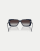 Ralph Rectangle sunglasses with classic lens in blue trasparent