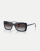 Ralph Rectangle sunglasses with classic lens in blue trasparent