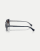 Ralph Rectangle sunglasses with classic lens in blue trasparent