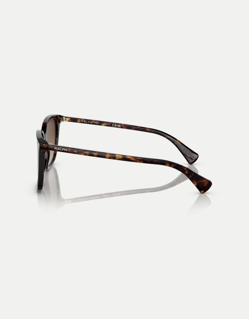 Ralph Vvcv Square Sunglasses in Brown with Brown lens, 2 of 4