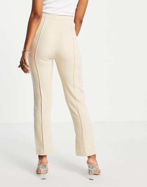 cream cigarette trousers Pants as each piece is patterned to your exact measurements. Miss Selfridge Petite essentials cigarette