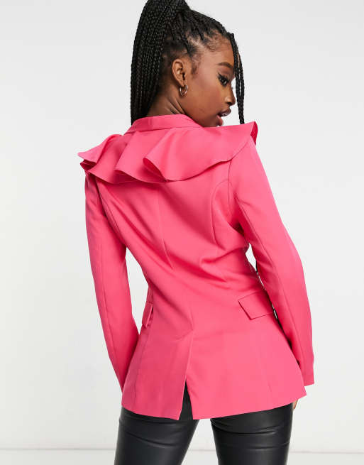 Frill blazer hotsell