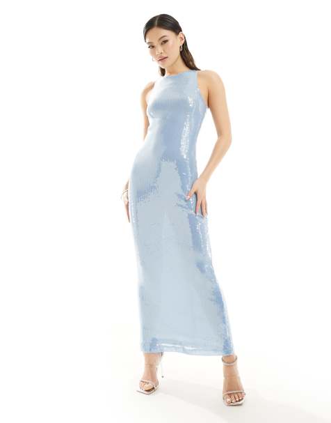 Robes pour Mariage Bleues Bleu Roi et Bleu Pale ASOS