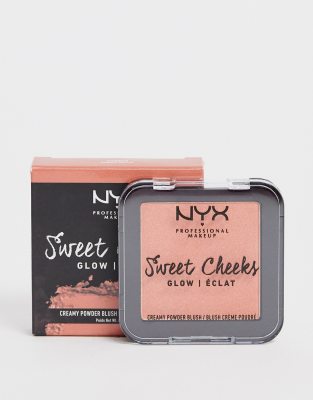 фото Рассыпчатые румяна nyx professional makeup blush glow - summer breeze-красный