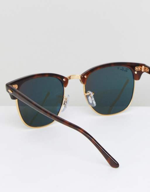 Ray-Ban - 0RB3016 Clubmaster - Zonnebril met gepolariseerde glazen, 4 van 4