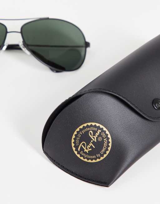 Ray ban best sale negras aviador