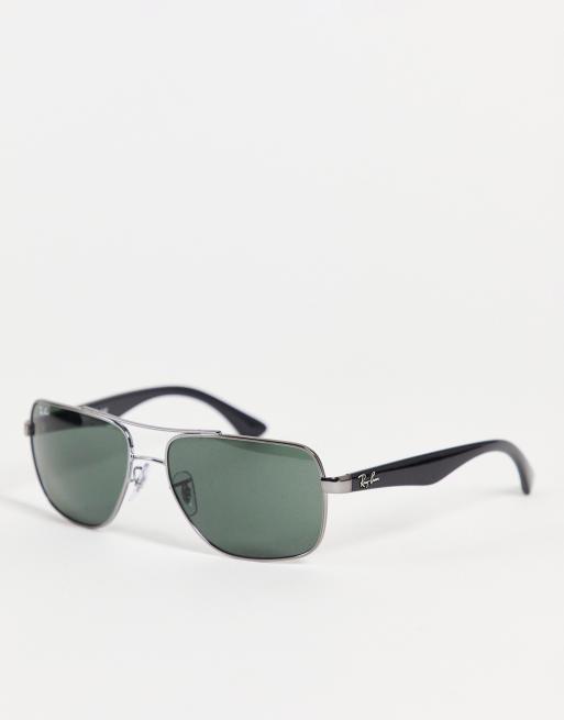 Ray-Ban – 0RB3482 – Sonnenbrille mit eckigen Gläsern
