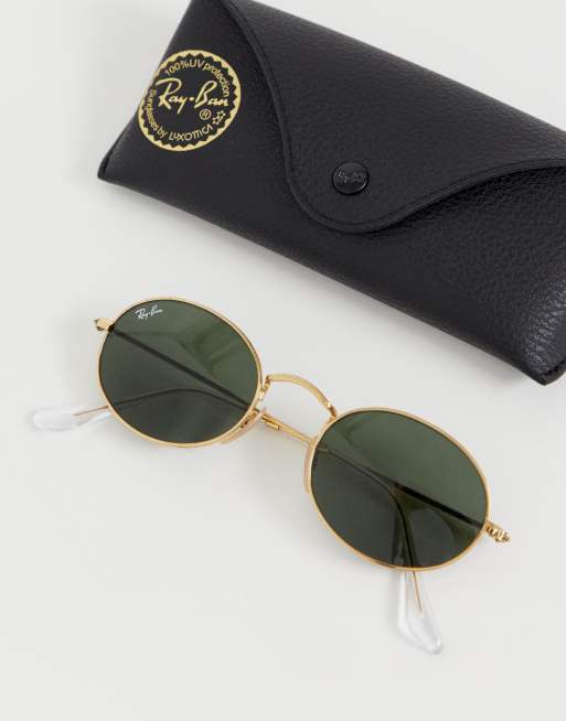 Occhiali da sole ovali hotsell ray ban