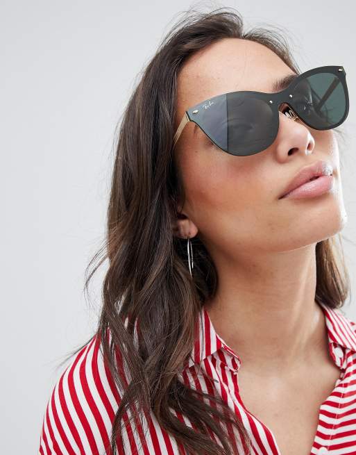 Ray-Ban 0RB3580 cat eye sunglasses | ASOS